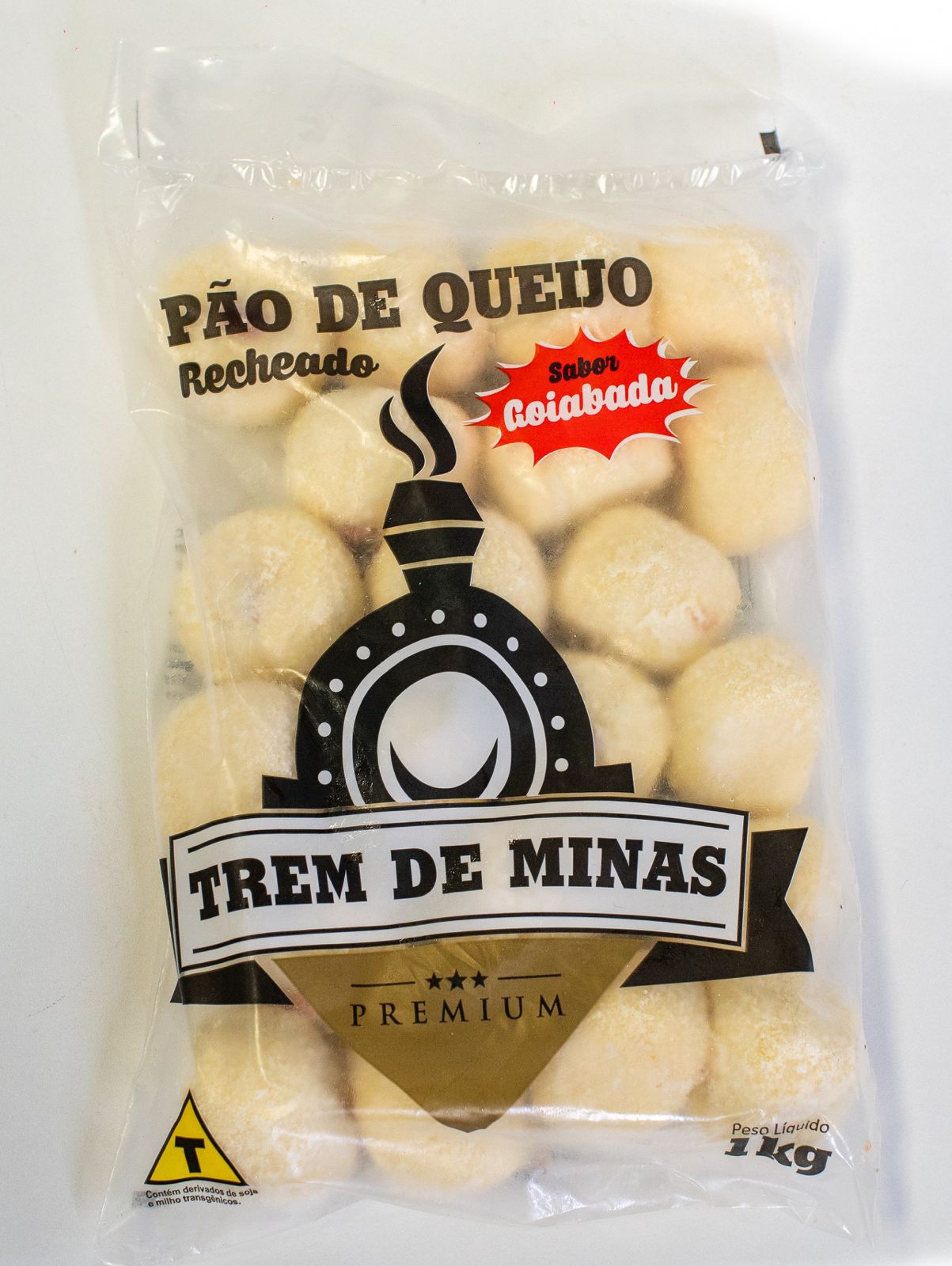 Pão de Queijo Recheado com Goiabada Trem de Minas